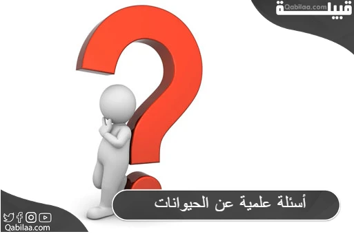 أسئلة علمية عن الحيوانات