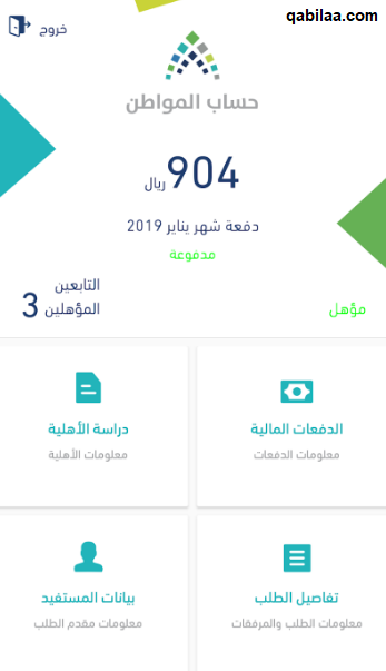 تقديم الاعتراض حساب المواطن 1444