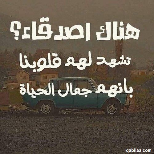 كابشن عن الصحاب والأصدقاء