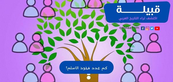 كم عدد فخوذ الاسلم؟