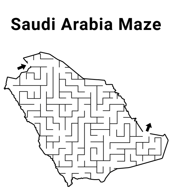 رسومات مفرغة للتلوين عن اليوم الوطني السعودي