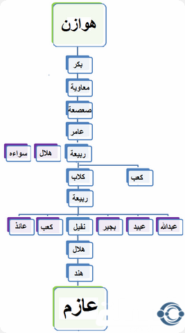 نسب قبيلة العوازم