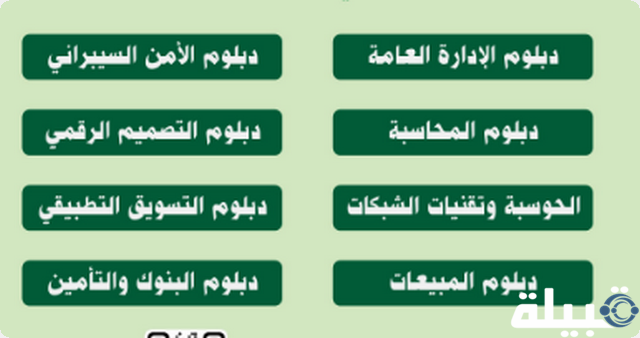 دبلومات التعليم عن بعد في السعودية